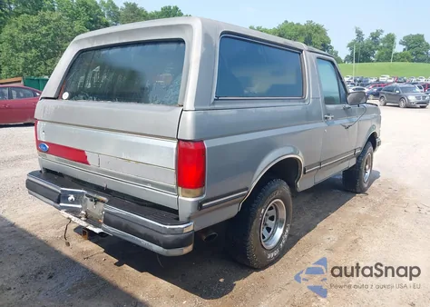 1989 Ford Bronco U100 from USA, damaged, VIN 1FMEU15NXKLA14330